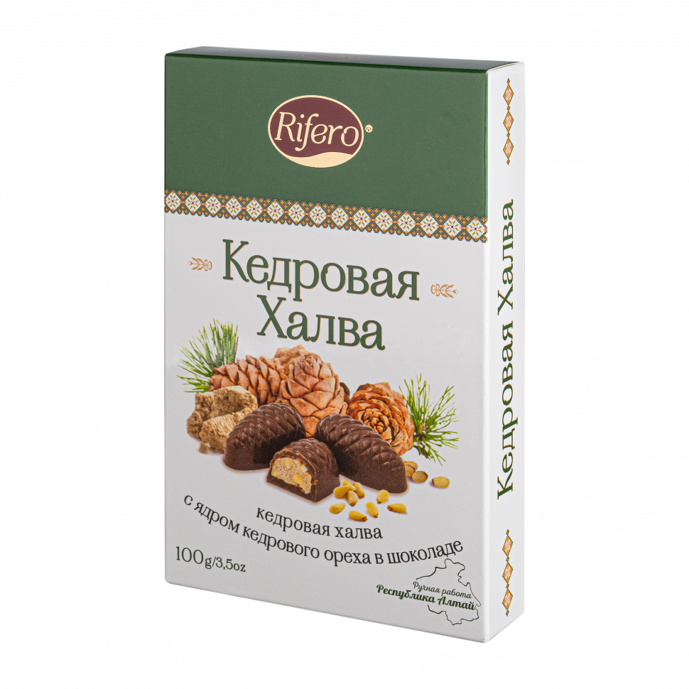  Риф и ко Конфеты "Кедровая халва" 100г   в Иваново