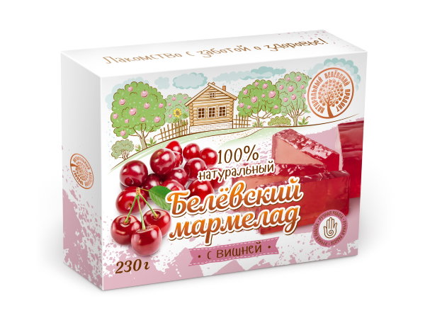№2 Мармелад белевский "Вишня" 230г в Иваново