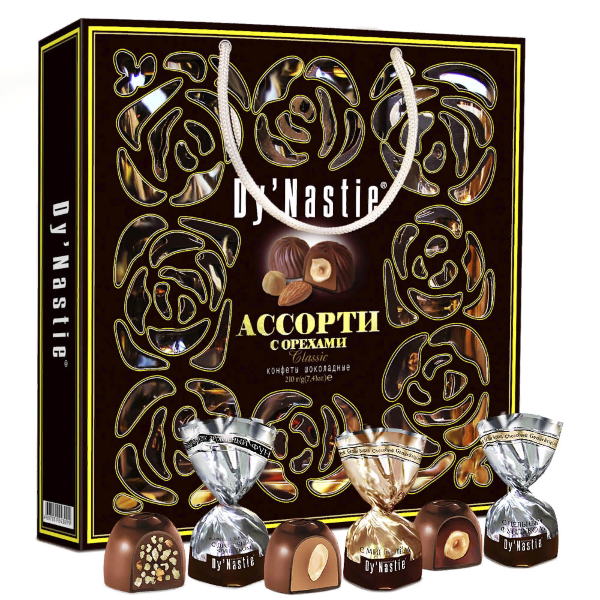 №3 Династия Сумка Конфеты "Классик", 210г      в Иваново