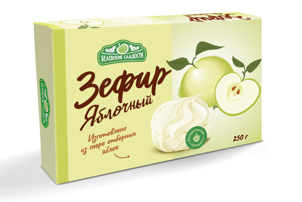  Зефир белевский "Яблочный" 250г в Иваново